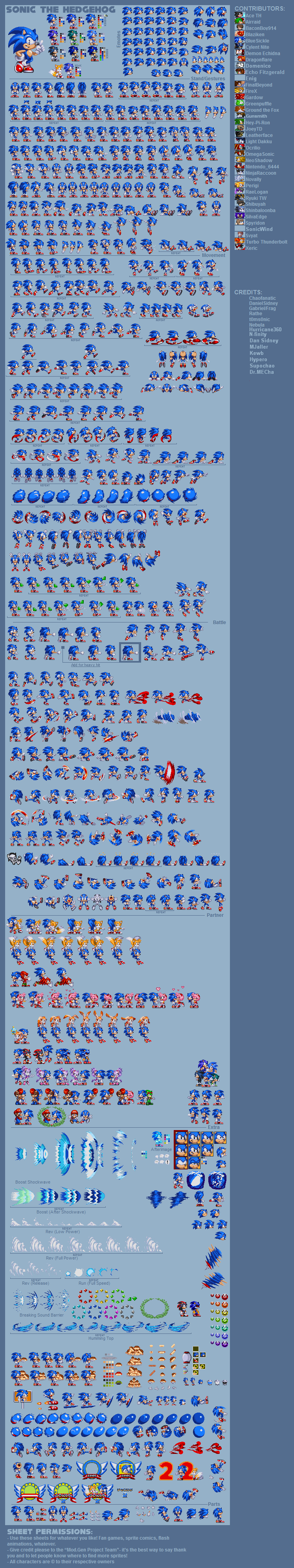 Sonic Mod Gen Sprites - vrogue.co