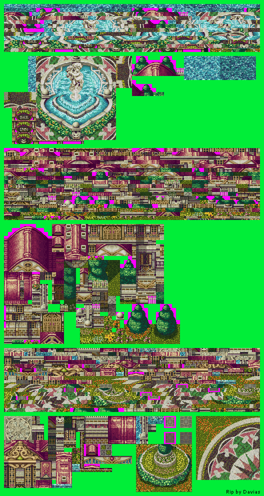 Astonishia Story - Renzas Village Tileset