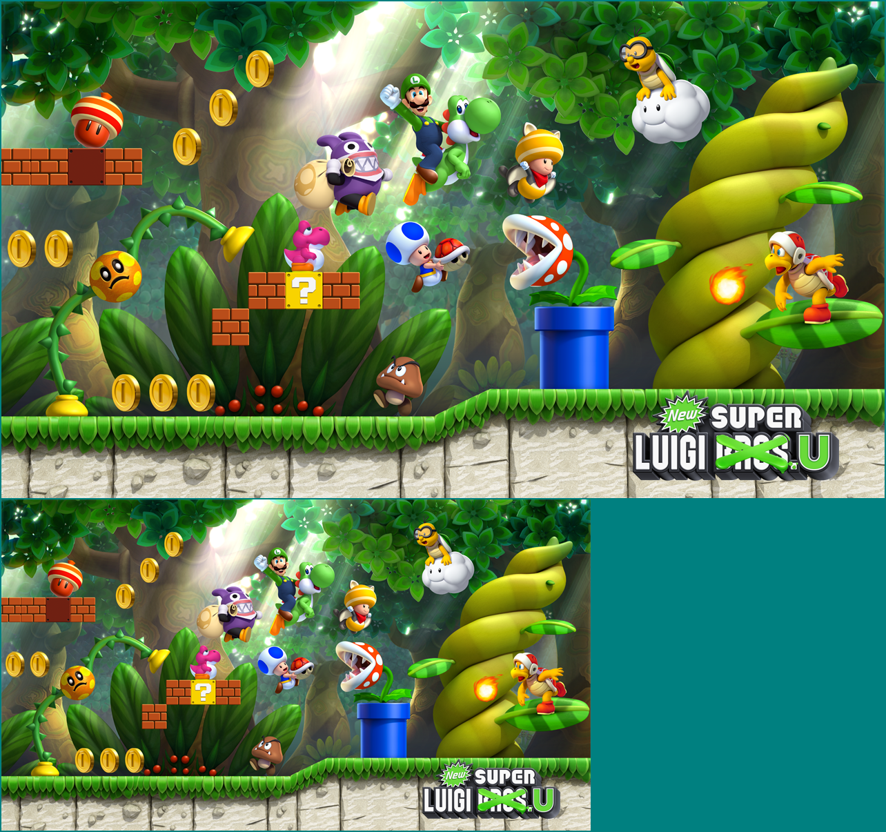 New Super Mario Bros. U / New Super Luigi U - Banners