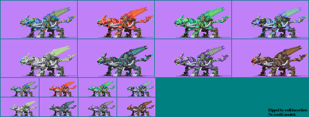 Zoids Saga DS: Legend of Arcadia - Blitz Tiger