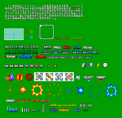 Star Ocean: Second Evolution - Battle's User Interface