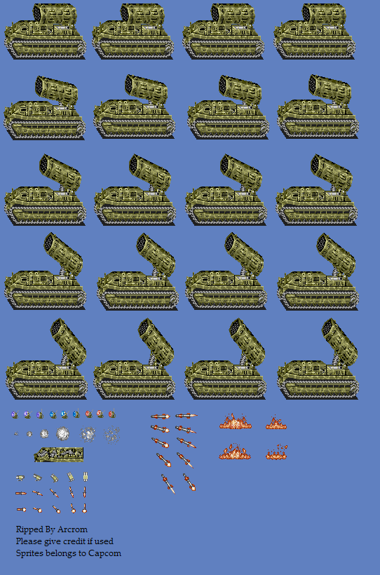 Multi Rocket Launcher Tank