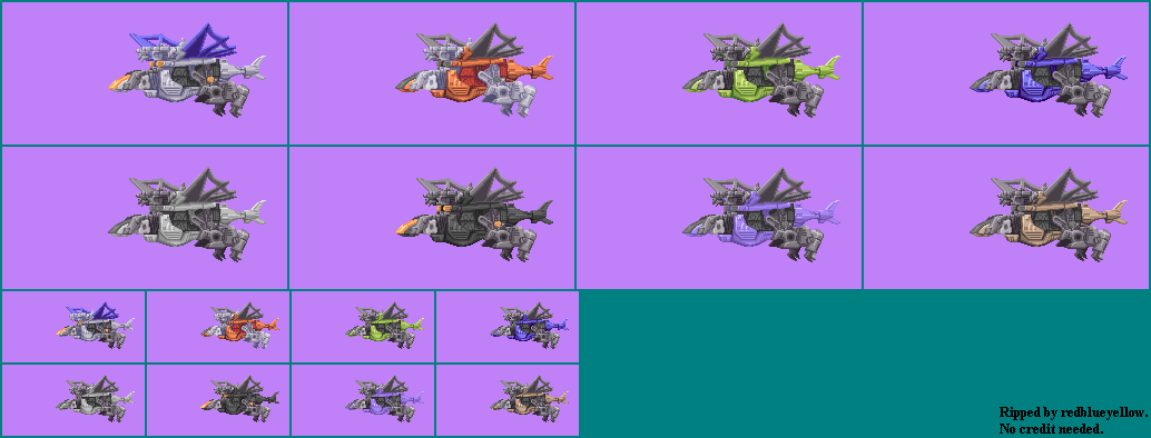 Zoids Saga DS: Legend of Arcadia - Dimetroptera (Pteranadon Mode)