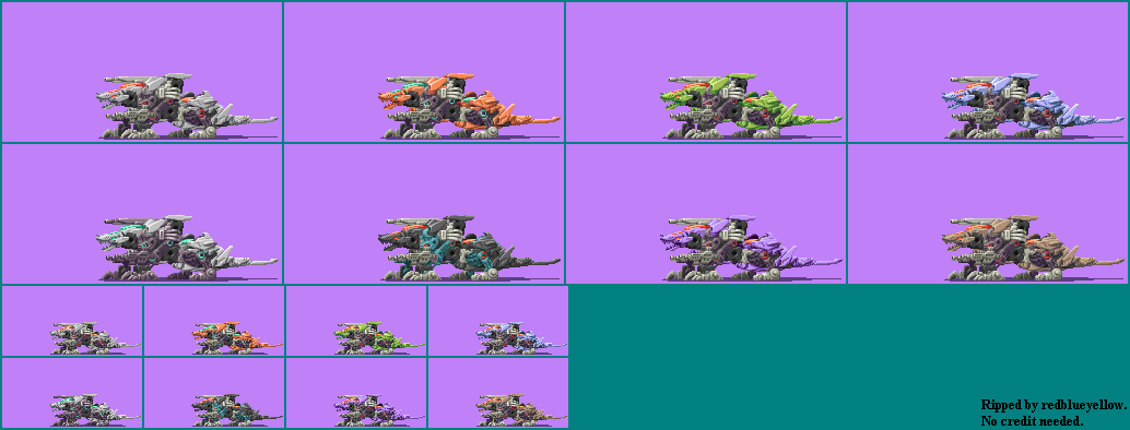 Zoids Saga DS: Legend of Arcadia - Double Arm Lizard