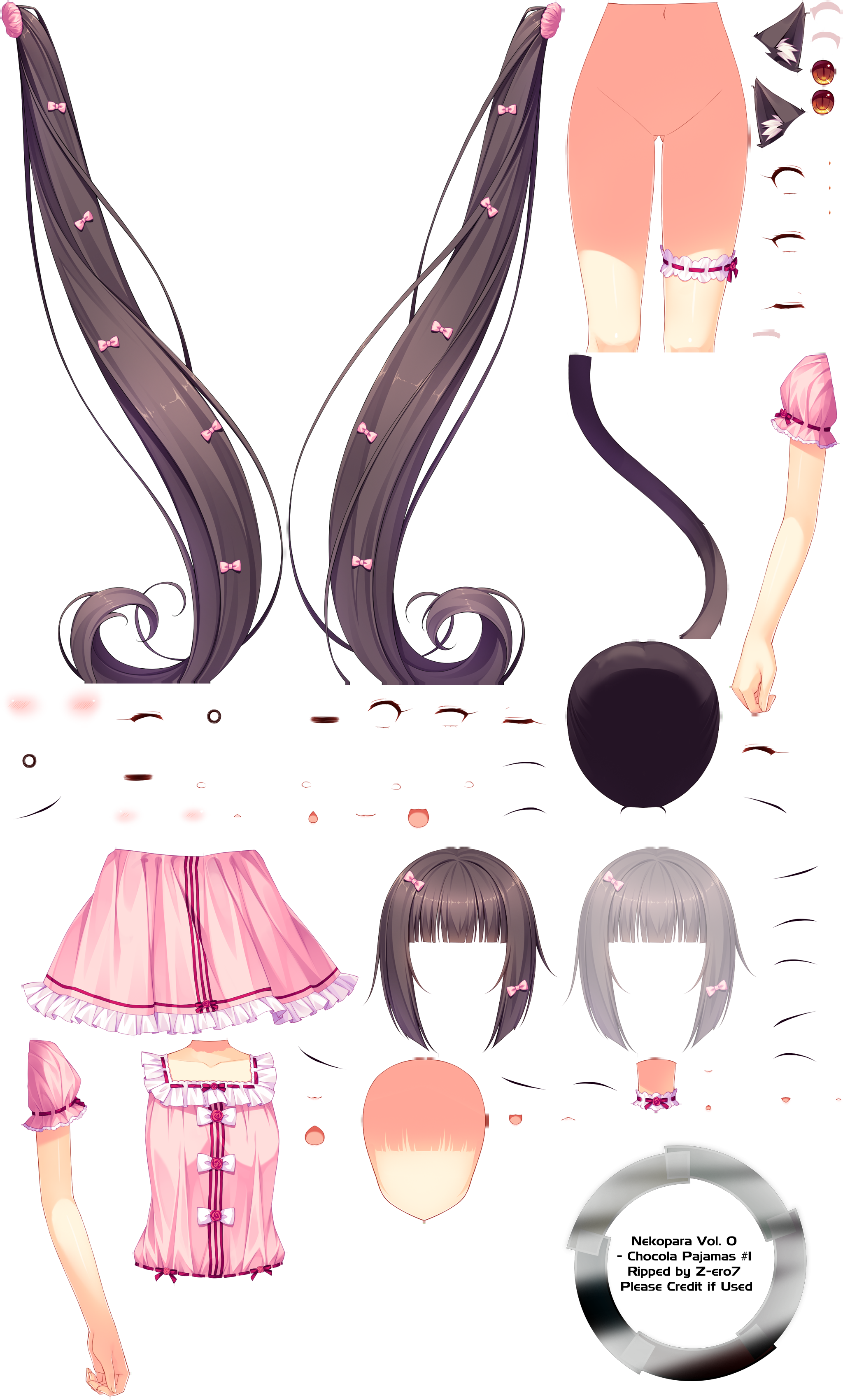 Chocola Night Pajamas #1