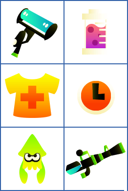 Splatoon - Challenge Icons