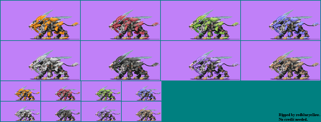 Zoids Saga DS: Legend of Arcadia - Liger Zero Schneider