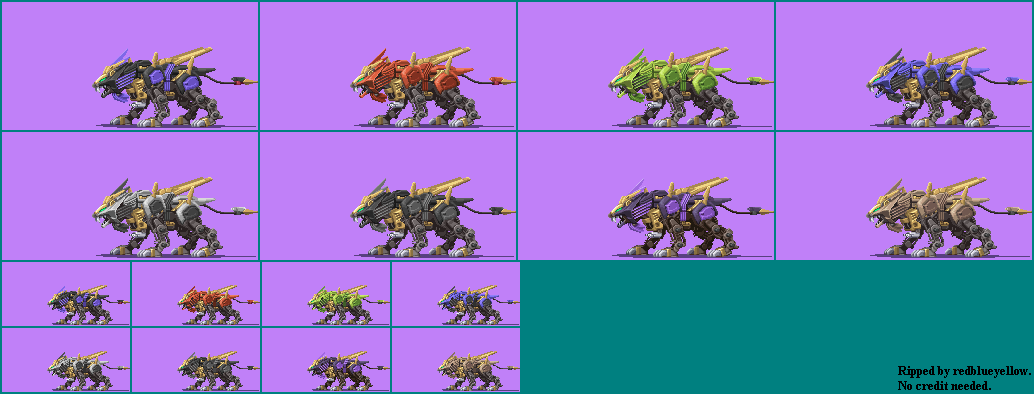 Zoids Saga DS: Legend of Arcadia - Liger Zero X