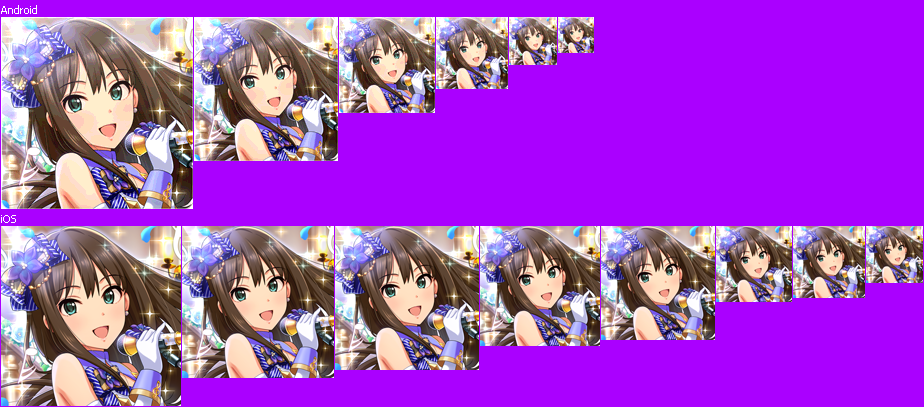 THE IDOLM@STER Cinderella Girls: Starlight Stage - App Icons