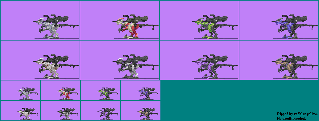 Zoids Saga DS: Legend of Arcadia - Sniper Master FB