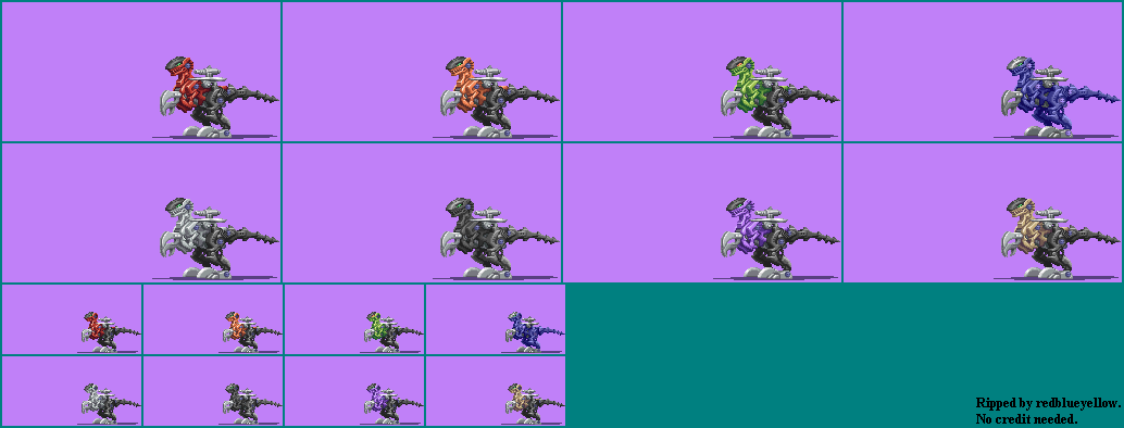 Zoids Saga DS: Legend of Arcadia - Rev Raptor