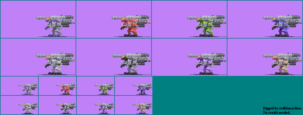 Zoids Saga DS: Legend of Arcadia - Gun Sniper LS