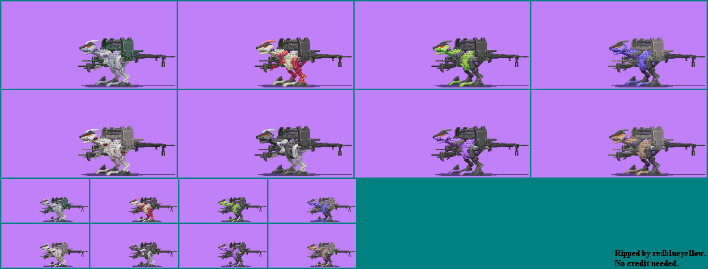 Zoids Saga DS: Legend of Arcadia - Snipe Master A-Shield