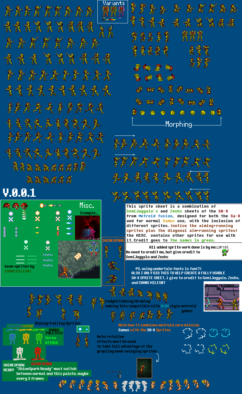 Samus (Super Metroid-Style, Expanded)