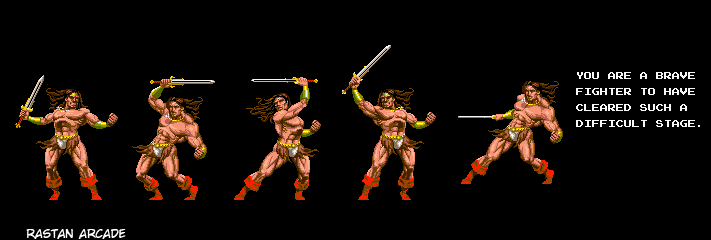 Rastan / Rastan Saga - Level Complete