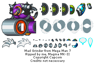 Mega Man 7 - Mad Grinder