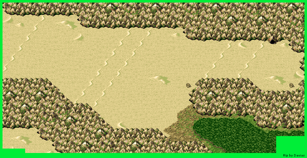 Overworld 08 (Teftin Cave - Shunai Desert Forest)