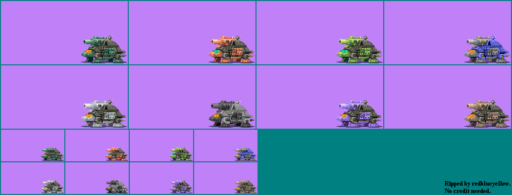 Zoids Saga DS: Legend of Arcadia - Cannon Tortoise