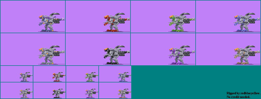 Zoids Saga DS: Legend of Arcadia - Gun Sniper Weasel