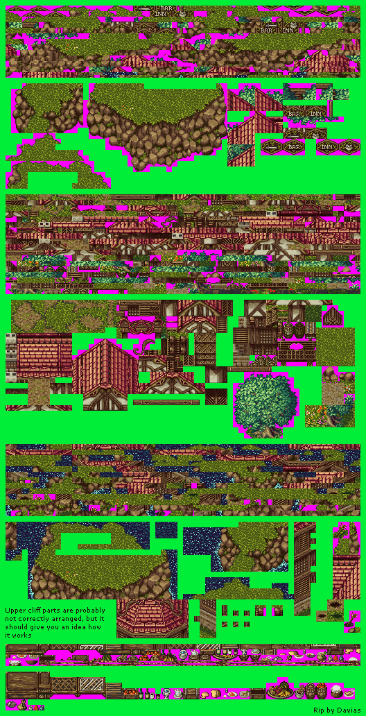 Midiara Town Tileset