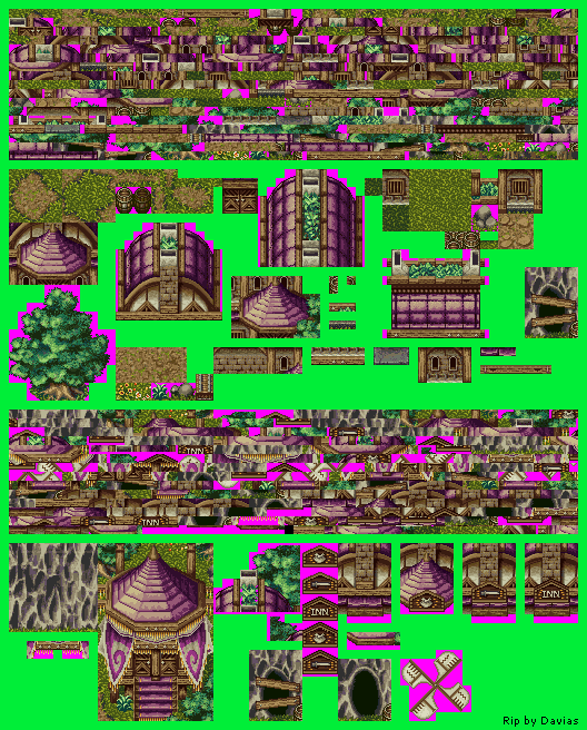 Steeler Town Tileset