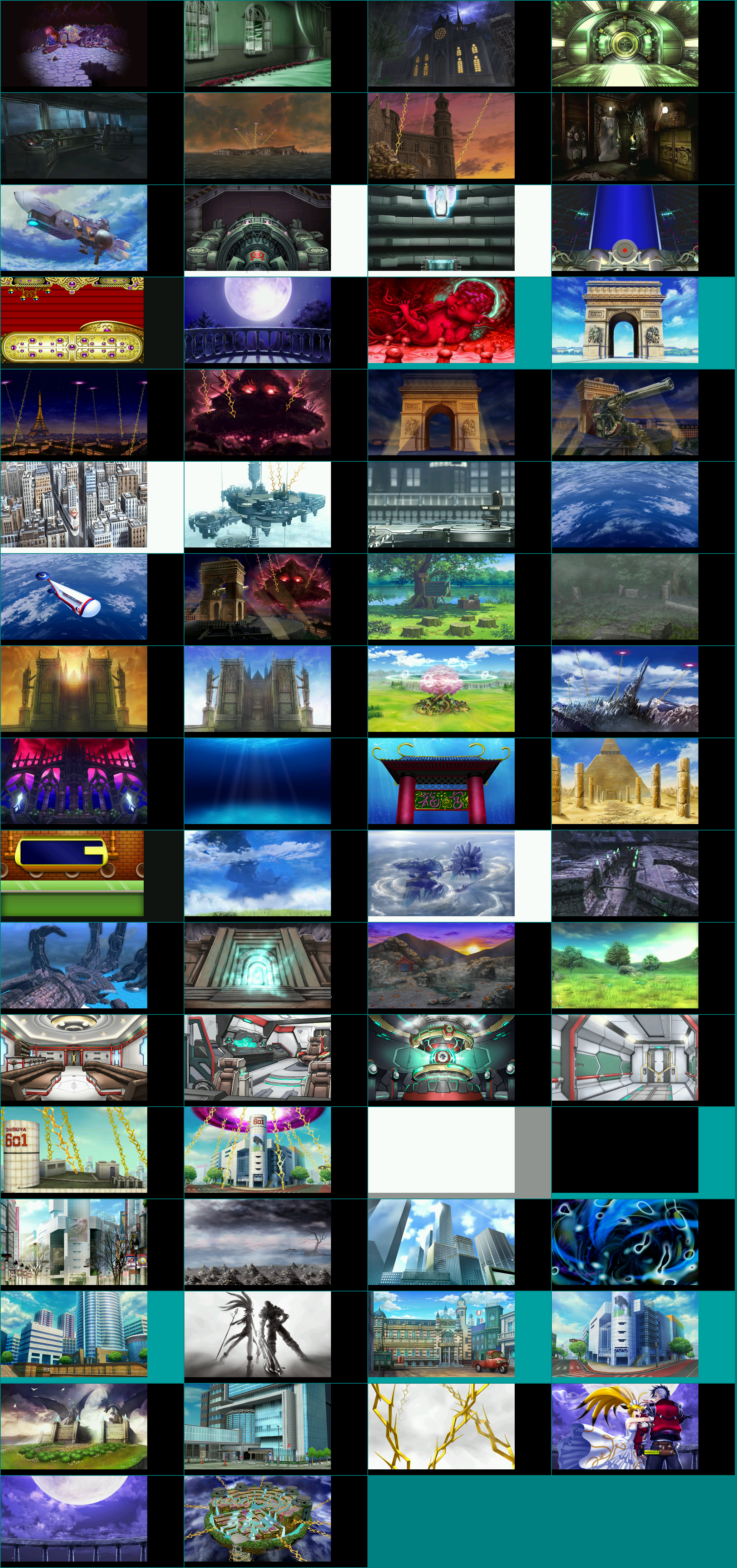 Project X Zone 2 - Event Backgrounds