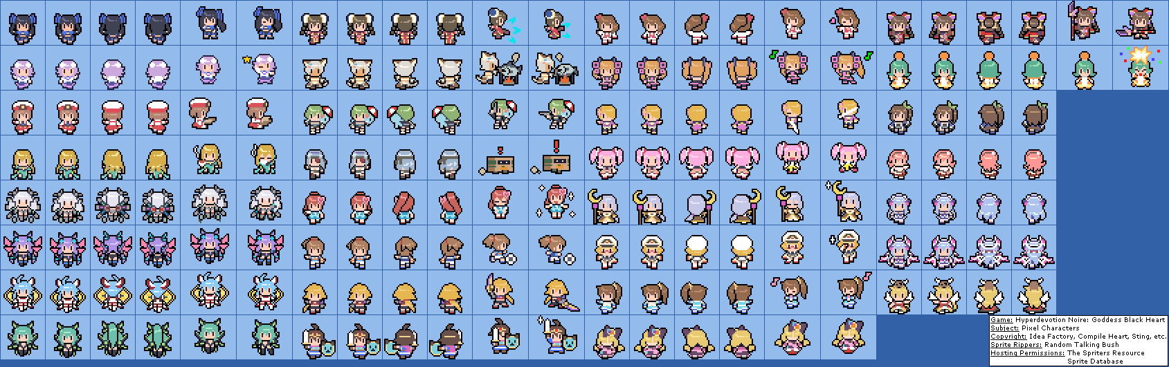 Pixel Characters