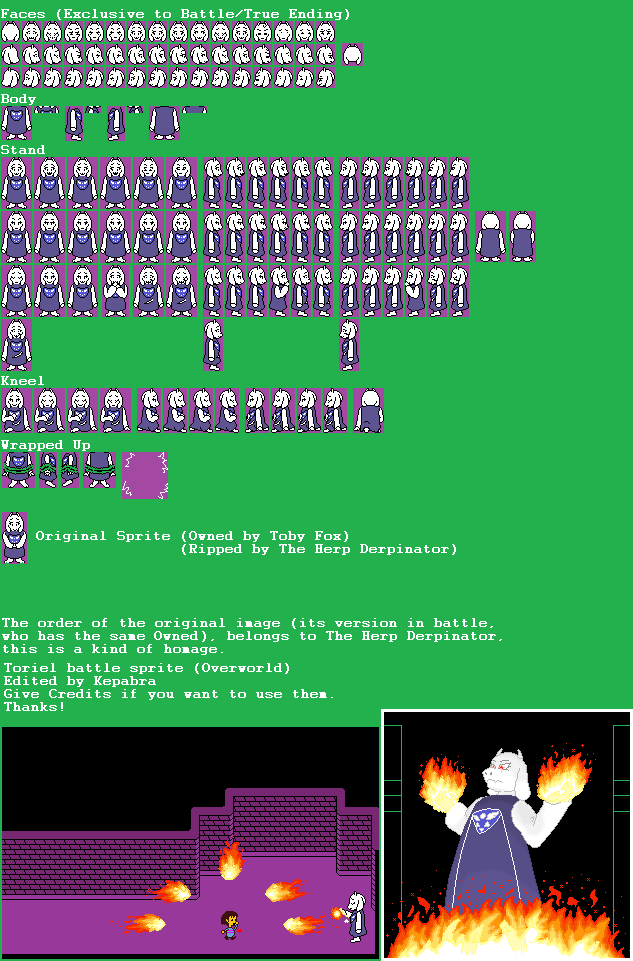 Custom / Edited - Undertale and Deltarune Customs - Toriel (Expanded