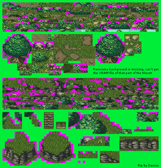 Overworld (Battle) Tileset (incomplete)