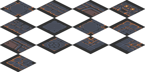 Volcano Tiles