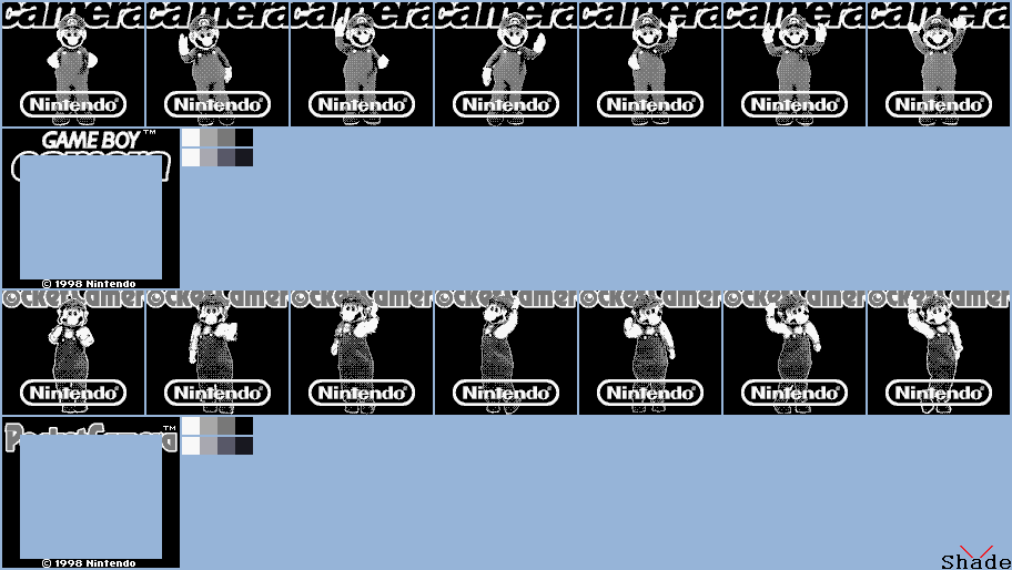 Game Boy Camera - Title Screen