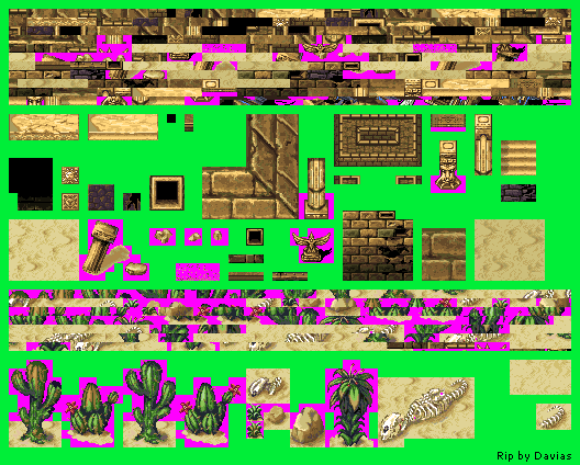 Astonishia Story - Fort Ganberg Entrance Tileset