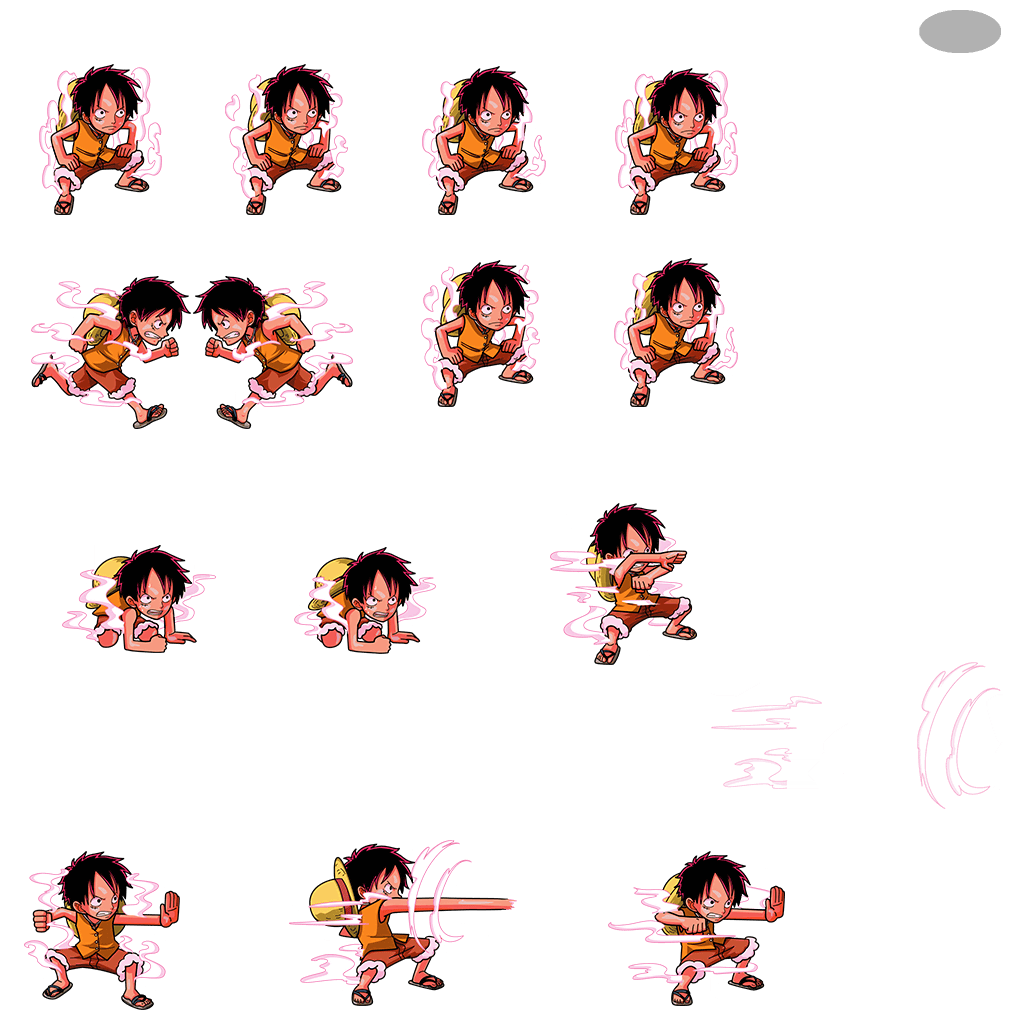 One Piece Sprite Sheet