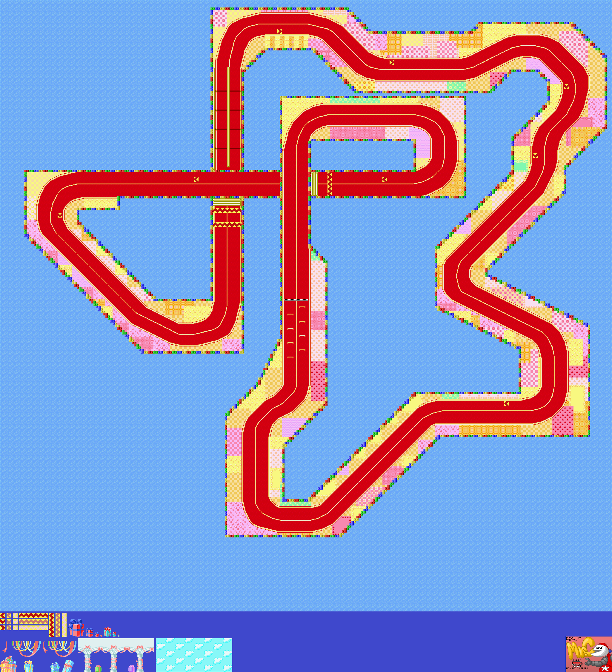 Mario Kart: Super Circuit - Ribbon Road