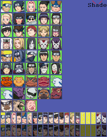 Character Icons