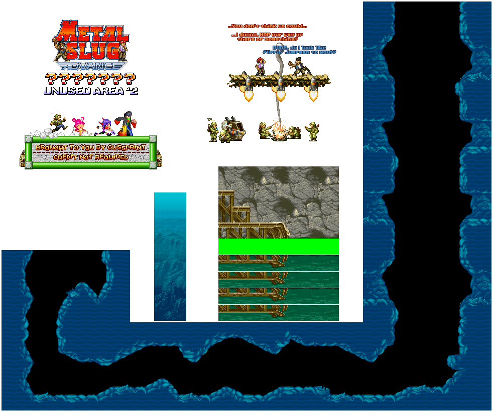 Metal Slug Advance - Unused Area A2