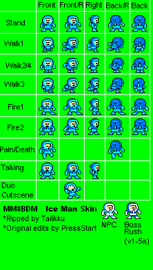Mega Man 8-bit Deathmatch - Ice Man