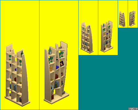 The Sims - "The Swing" Bookshelf