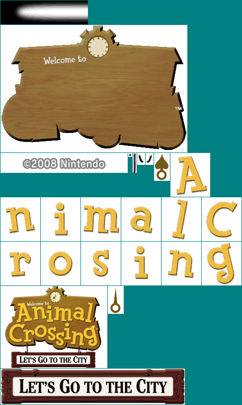 Animal Crossing: City Folk - Title Screen (EU)