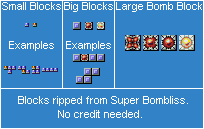 Super Bombliss (JPN) - Blocks