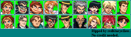 Idaten Jump DS: Moero! Flame Kaiser - Race Portraits