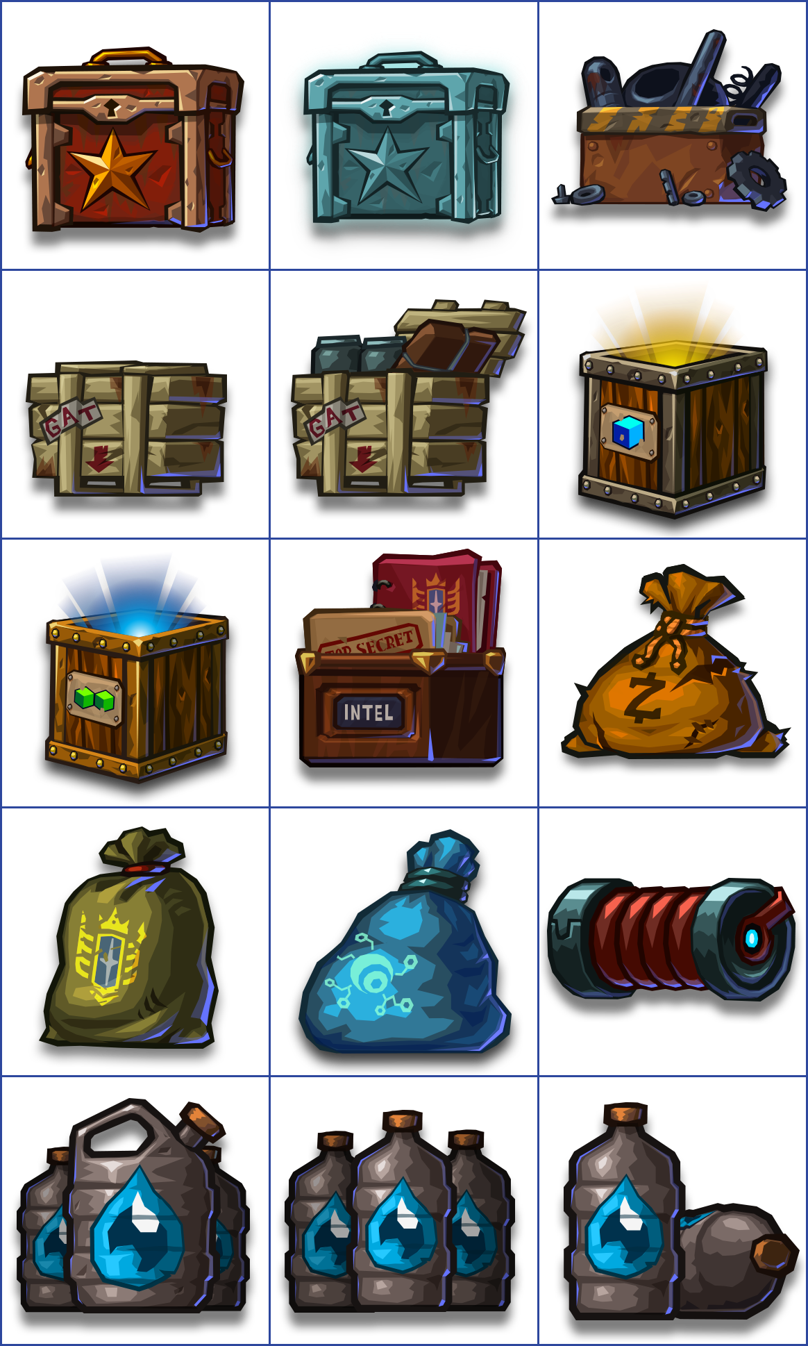 SteamWorld Heist - Loot Icons
