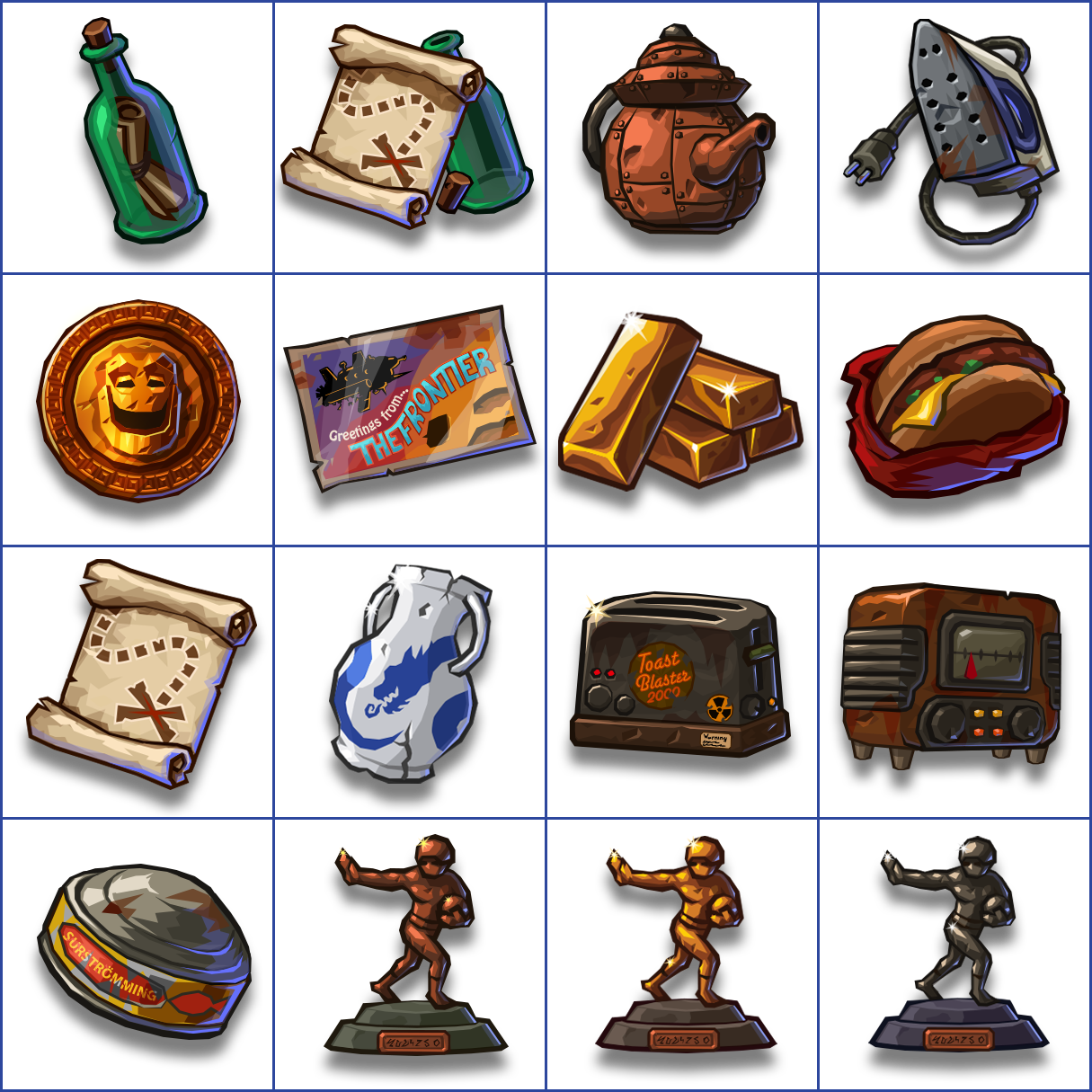 Treasure Icons