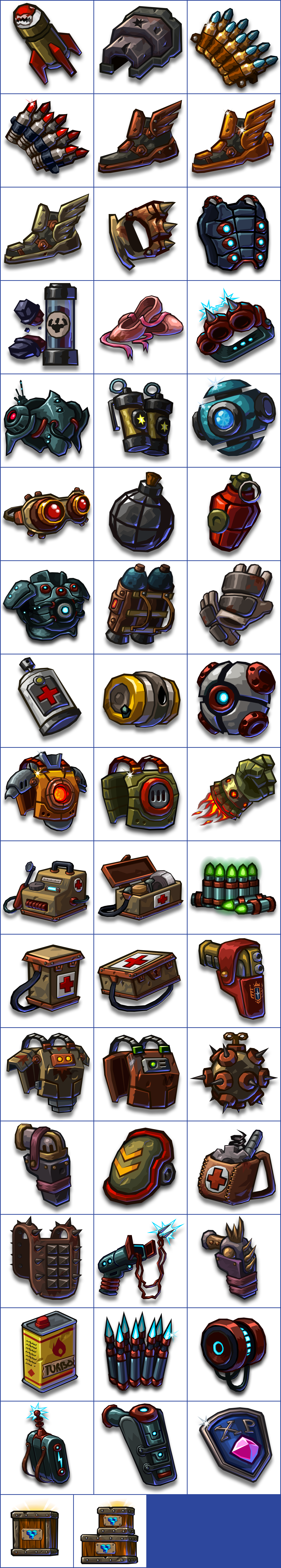 SteamWorld Heist - Utility Icons