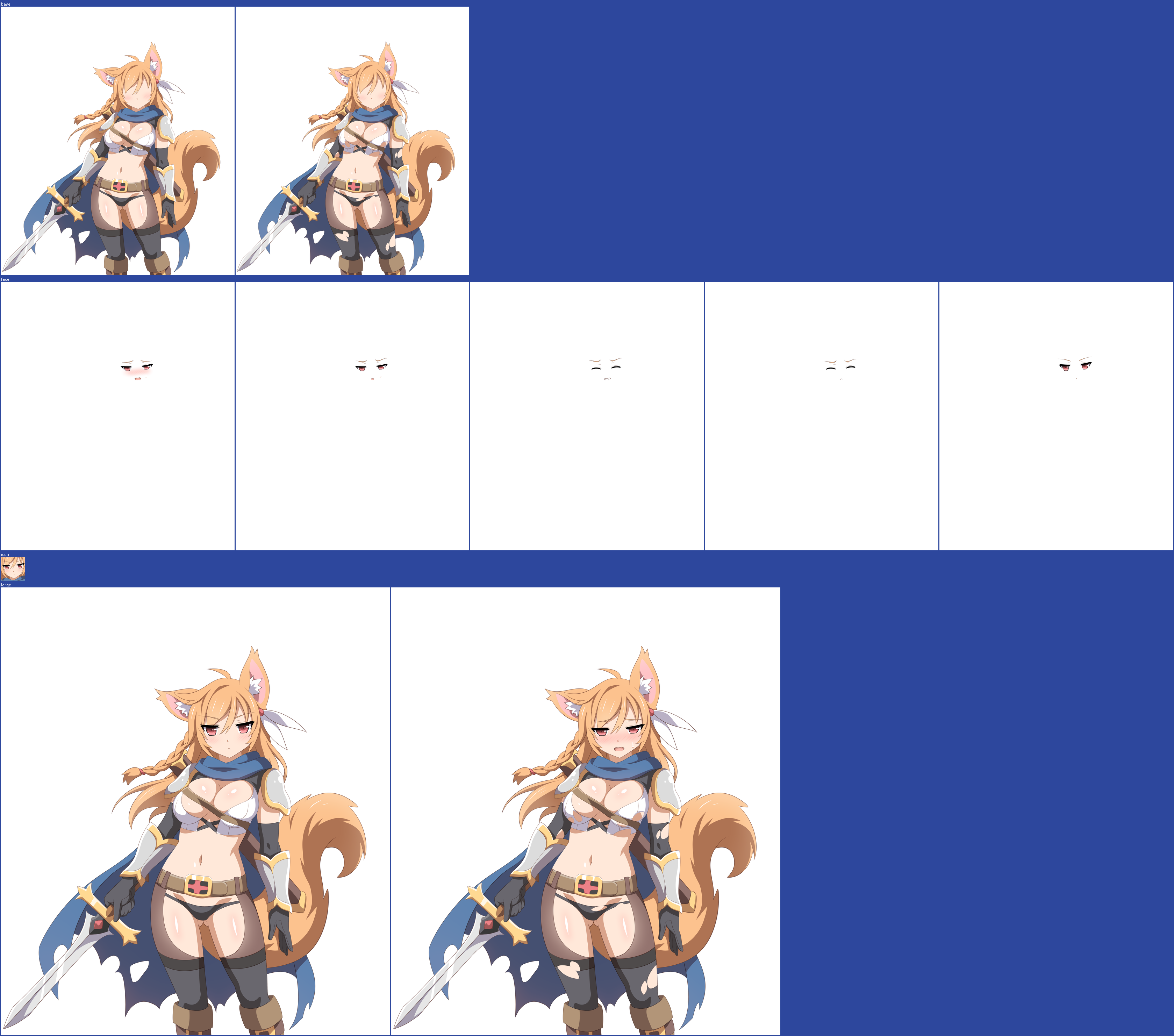 Sakura Dungeon - Fox Knight