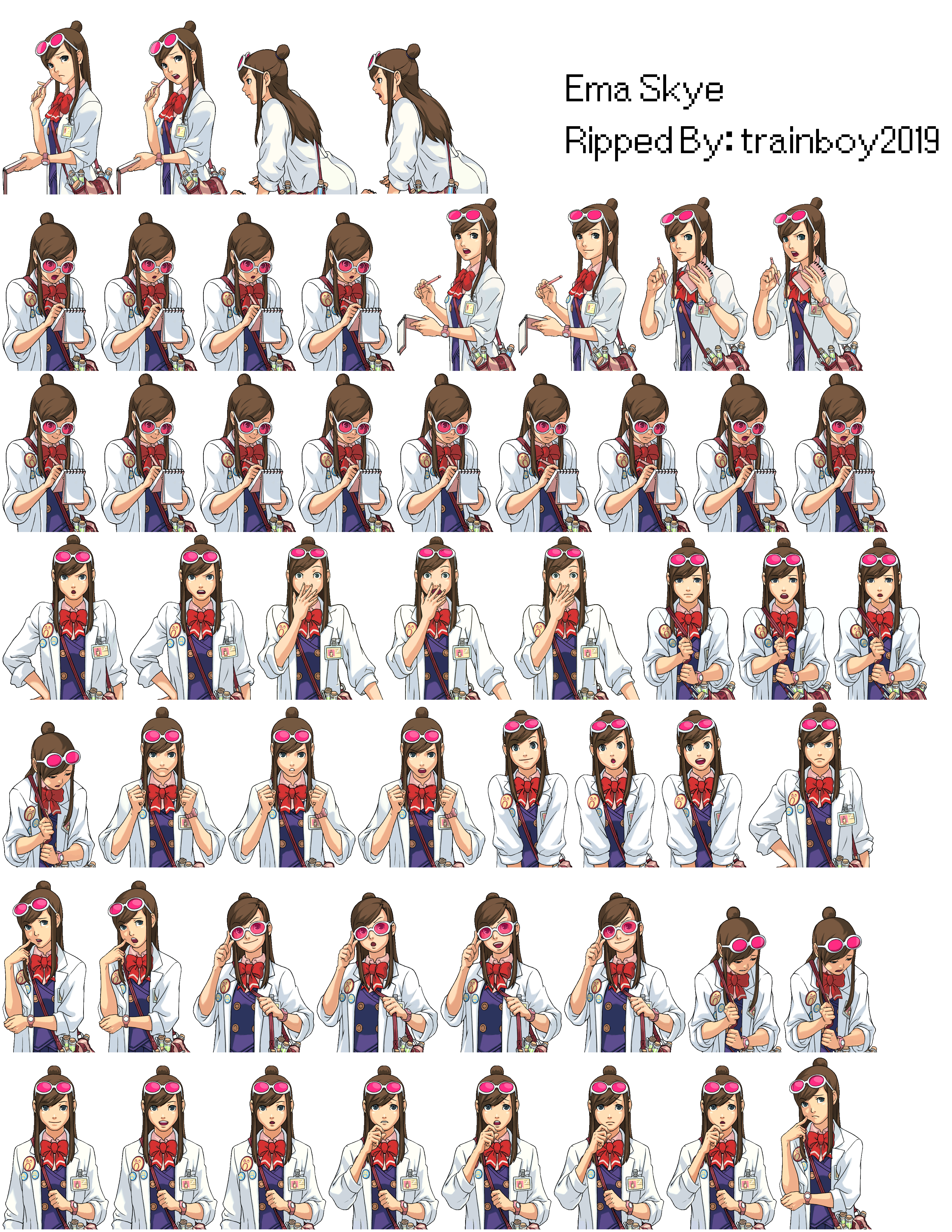 ace attorney ema skye all ages ace attorney ema skye all ages