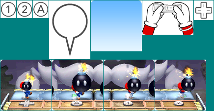 Mario Party 9 - Bombard King Bob-omb