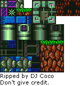 Mega Man: The Wily Wars: Wily Tower - Mega Water S Stage Tileset