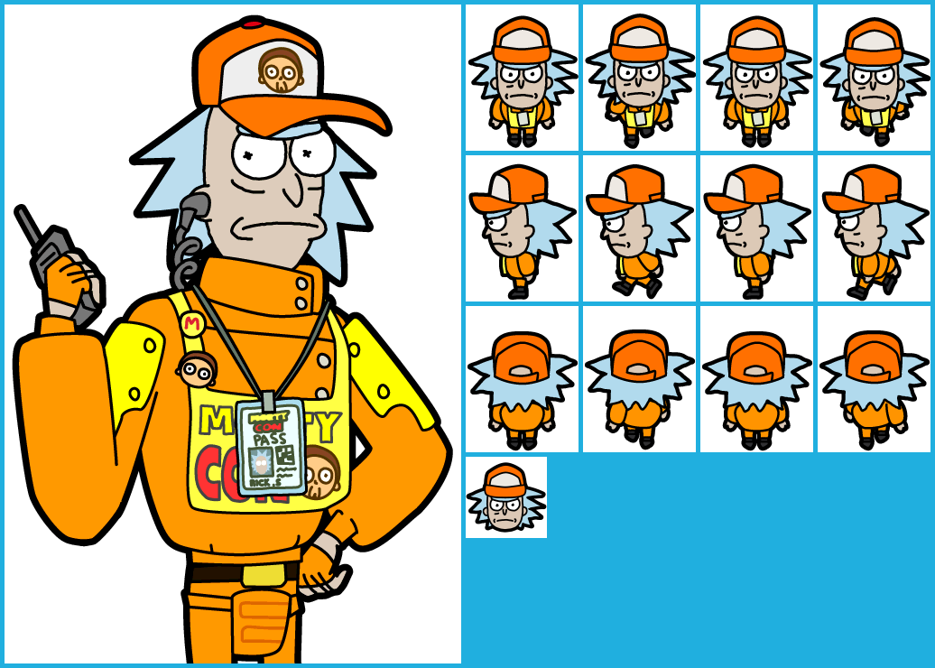 Pocket Mortys - Morty Games Rick