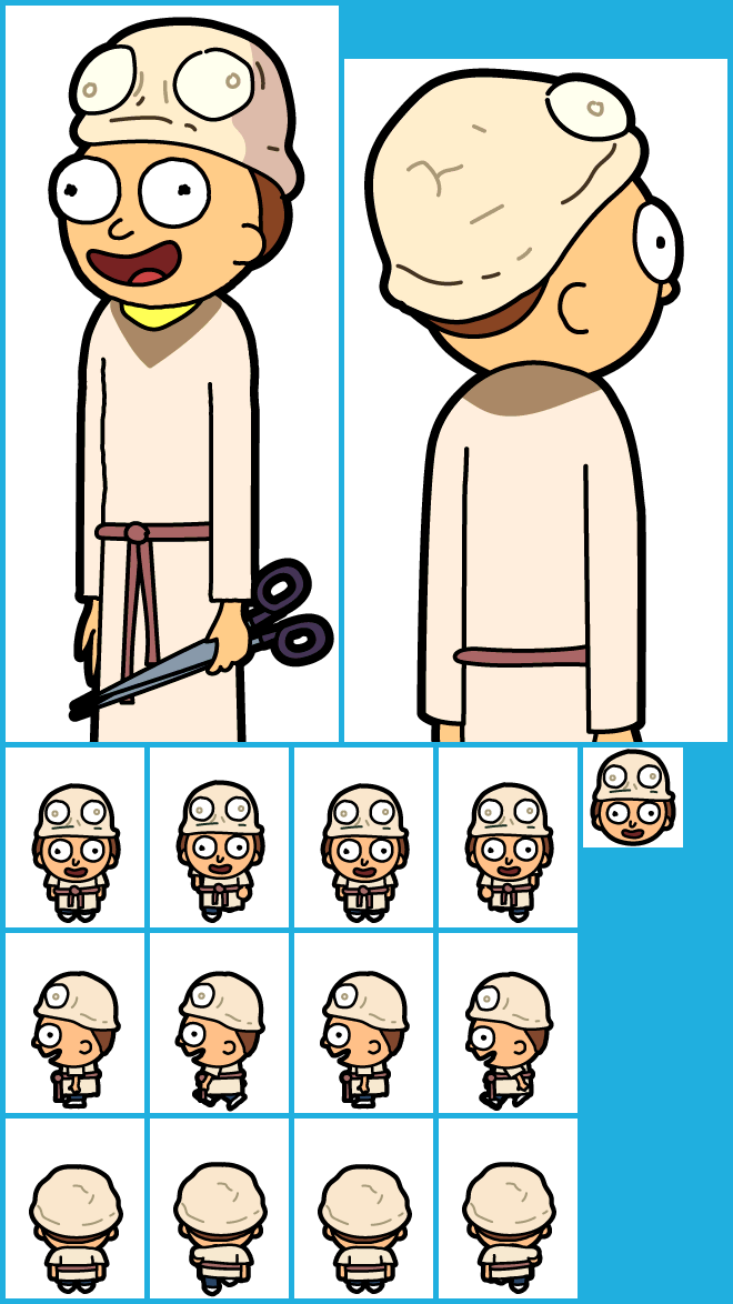 Pocket Mortys - #138 Headism Morty